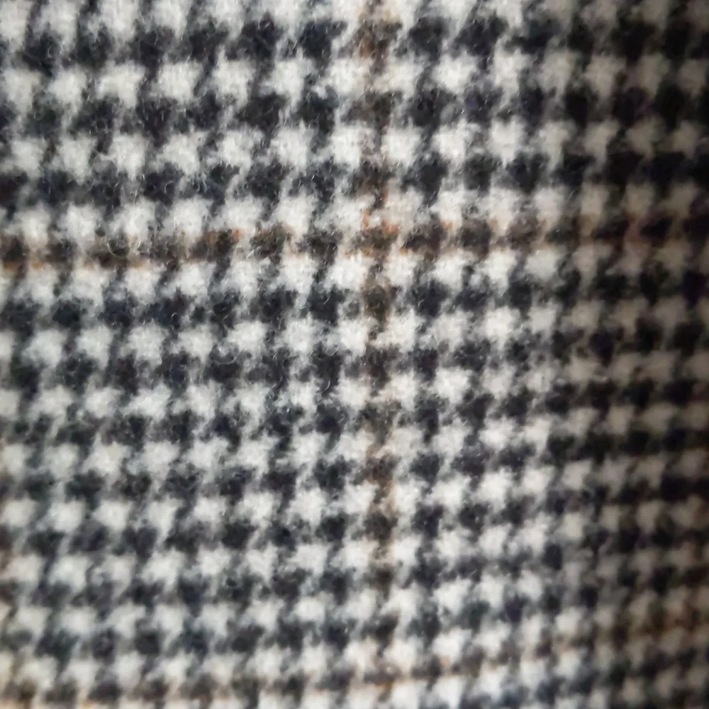 Size Medium Allsaints Paige check wool blend oversized coat - Picture 5 of 8